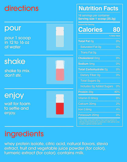 tropical punch protein